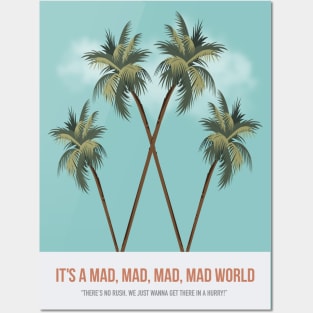 It's a Mad, Mad, Mad, Mad World - Alternative Movie Poster Posters and Art